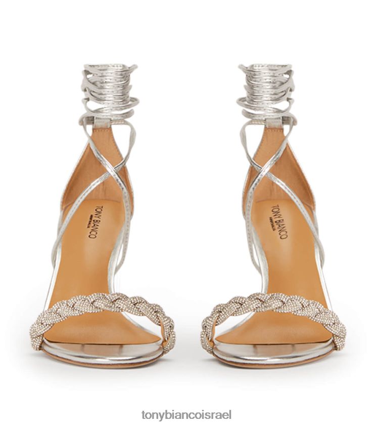 נעלי עקב | נשים נאפה מטאלי כסוף Tony Bianco עקבים של הנלי 8BNR8T275